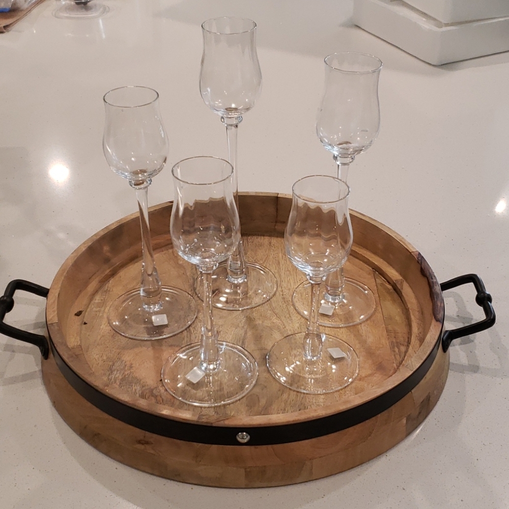 Partylite stemmed votive holders